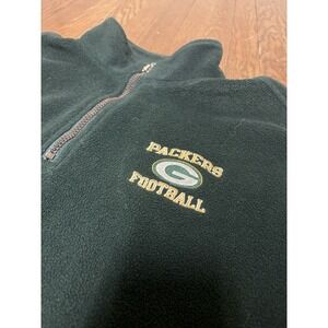 Green Bay Packers 90s Champion NFL Proline 1/4 Zip Fleece - 2XL